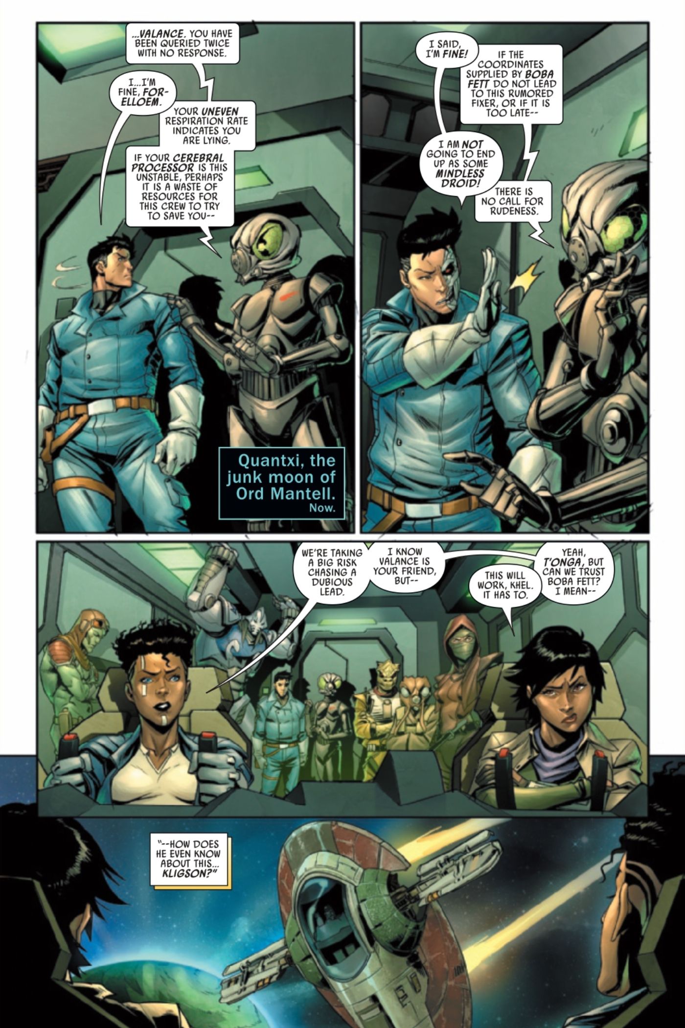 Star Wars Bounty Hunters 37 Preview Page 4.