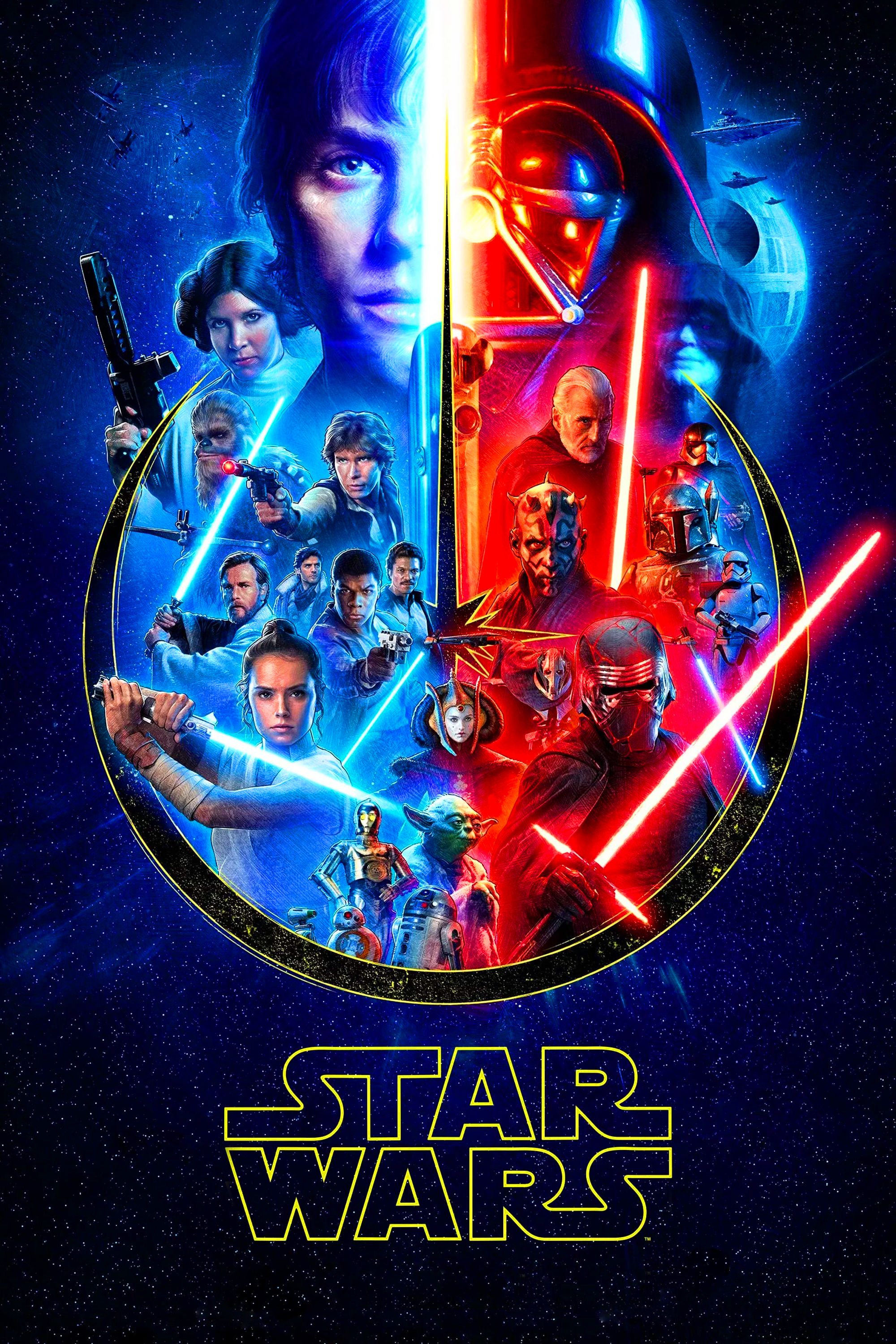 Póster de la franquicia Star Wars