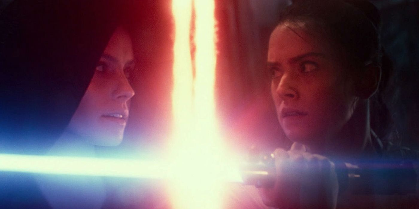 Star Wars Rey Versus Dark Rey