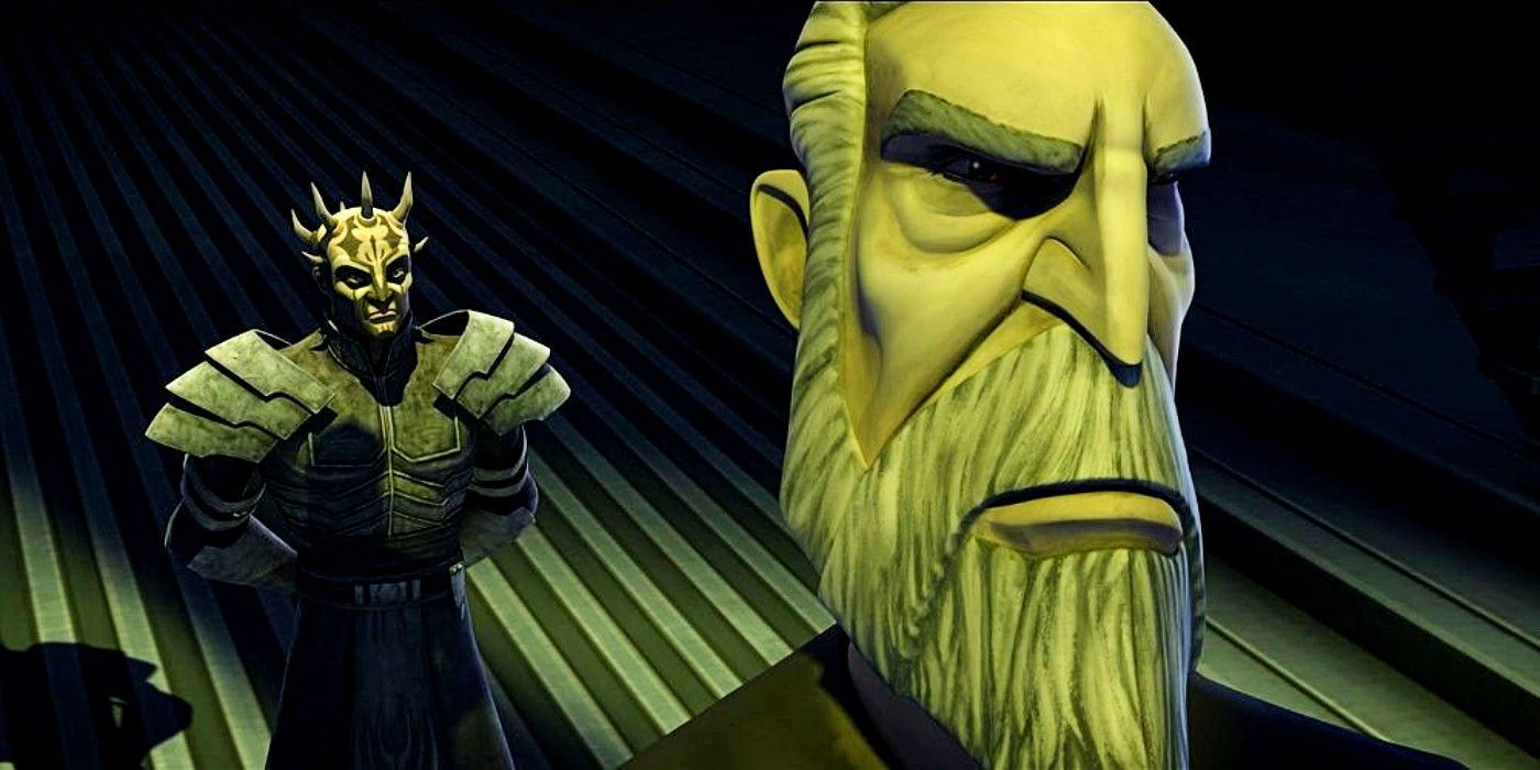 Star Wars The Clone Wars Count Dooku and Savage Opress