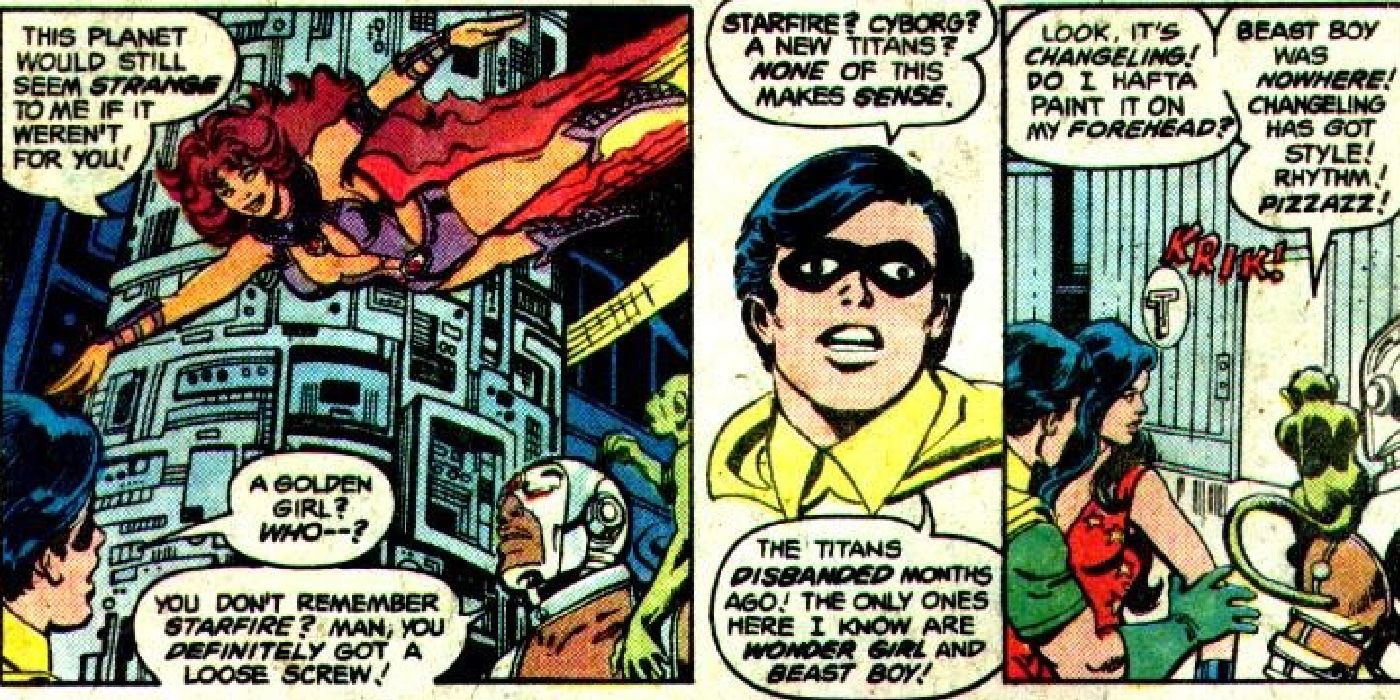 Estelar voando ao redor de um Robin confuso