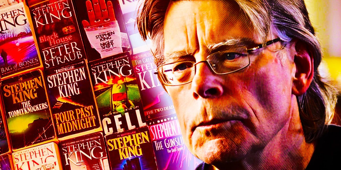 Stephen King and various of his books