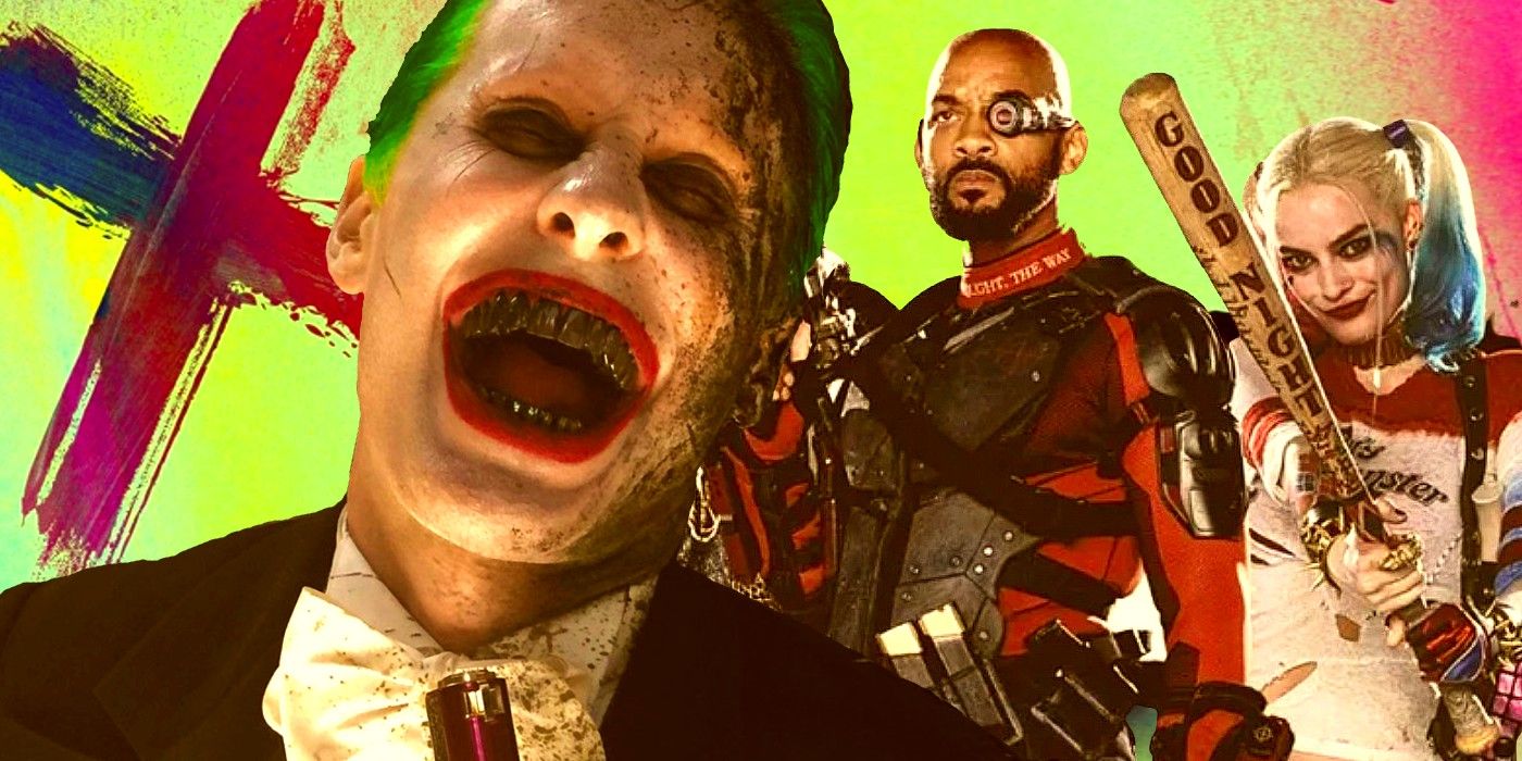 Suicide Squad Joker Harley Quinn and Deadshot