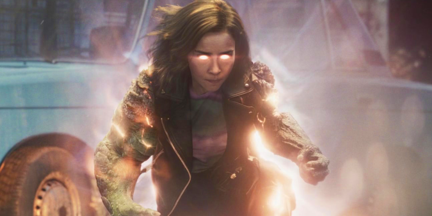 Super Skrull G&rsquo;iah with powers in Secret Invasion finale