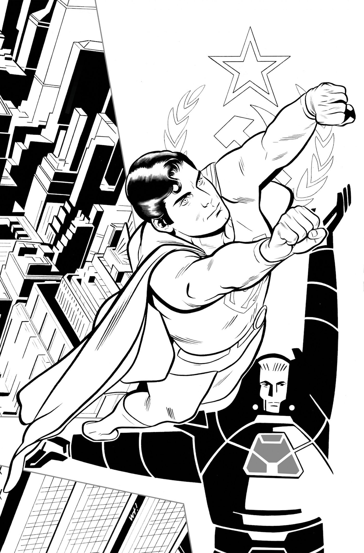 Superman 78 The Metal Curtain Tores Variant Cover
