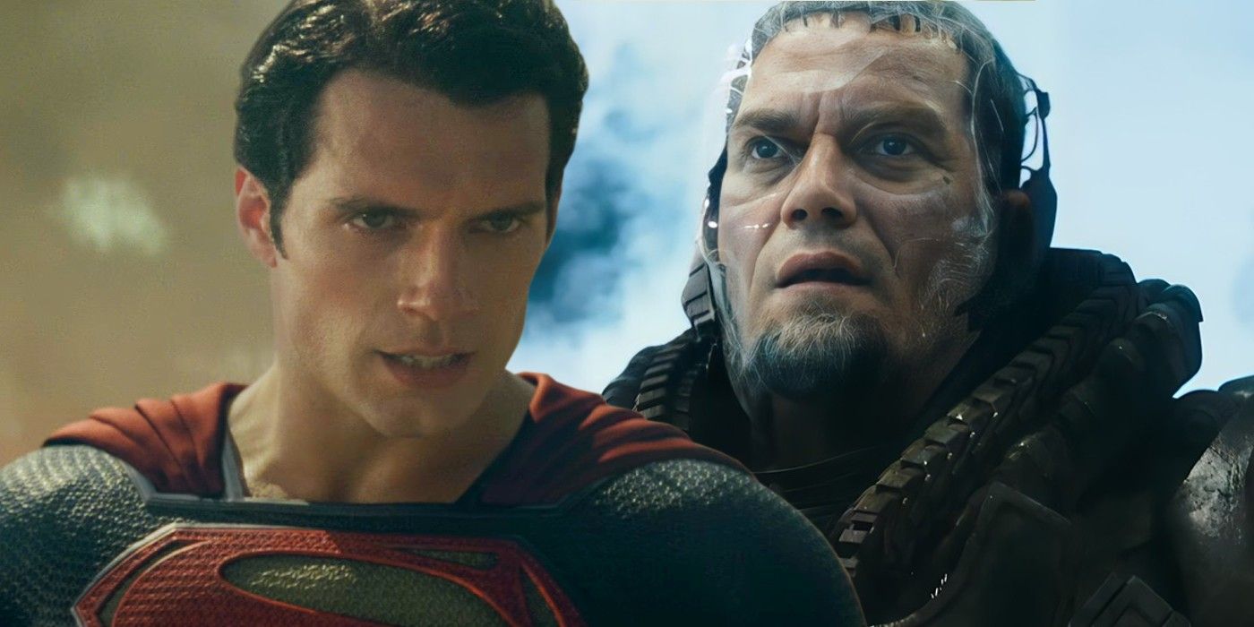 Superman and Zod in Man of Steel