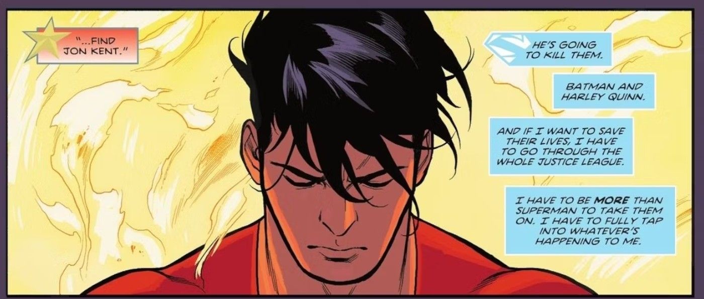 Superman Jon Kent Knows He Needs to Be Stronger