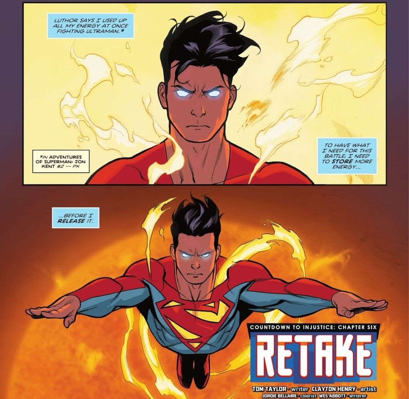 Superman Jon Kent Sun Dips