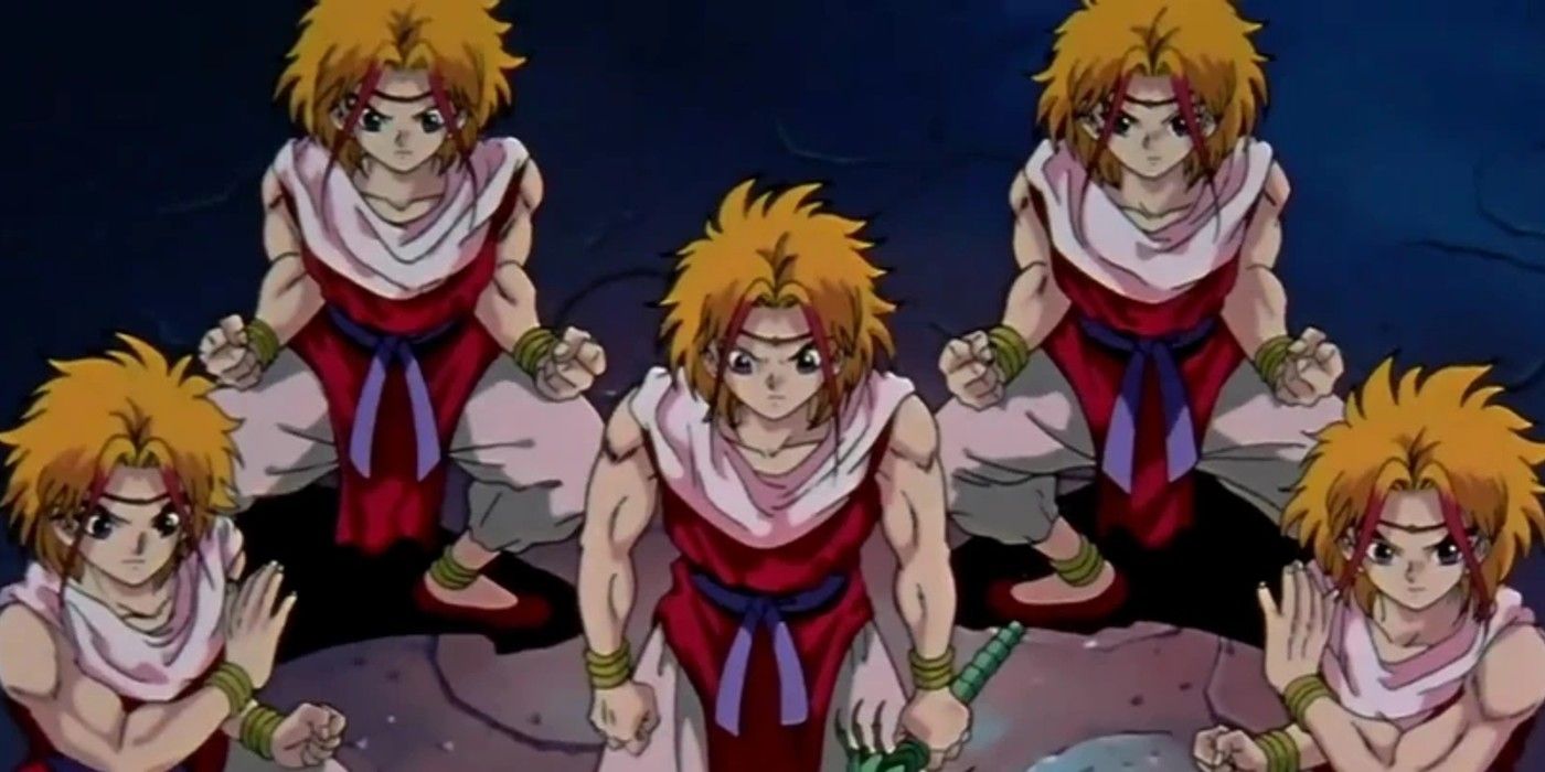 Suzaku&rsquo;s Prism of Seven in Yu Yu Hakusho.