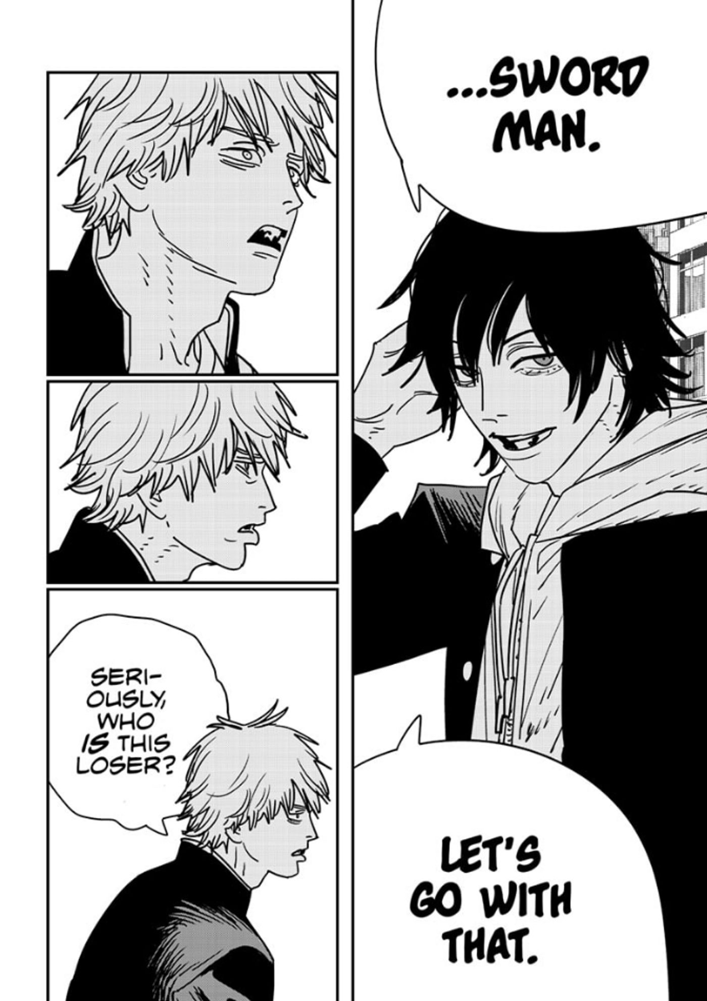 Sword Man debuts in Chainsaw Man part 2