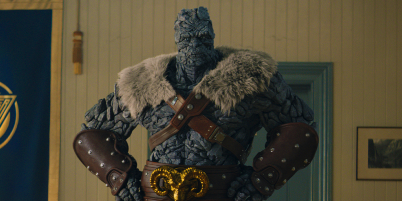 Taika Waititi as Korg in MCU’s Thor Love and Thunder