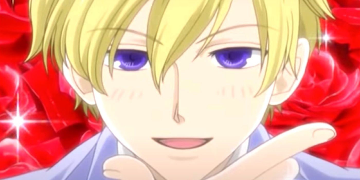 Tamaki Suoh From Ouran High School Host Club posing for the camera