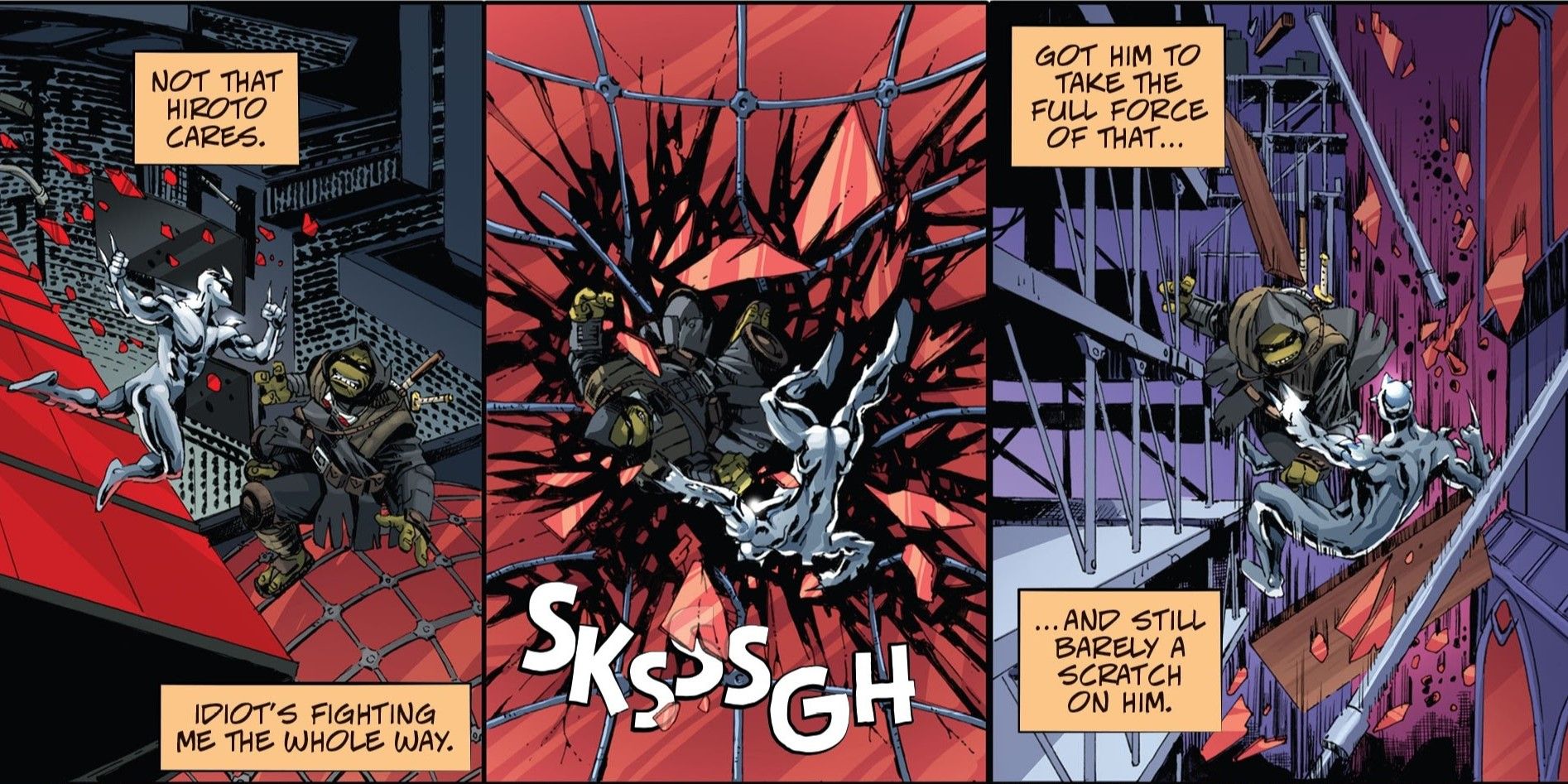 Teenage Mutant Ninja Turtles Last Ronin #5 Mikey vs Shredder