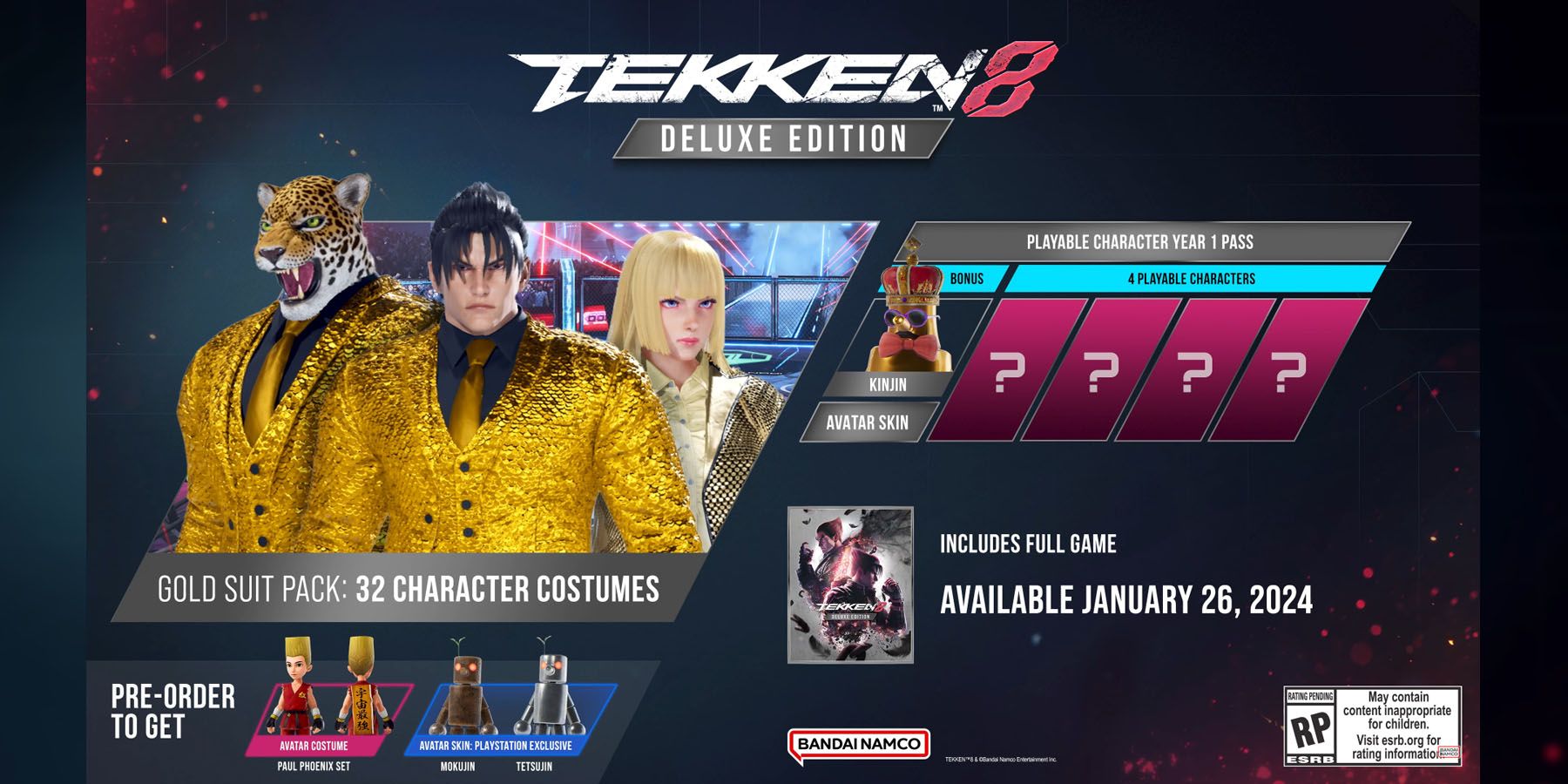 Tekken 8 Release Dates for Every Platform