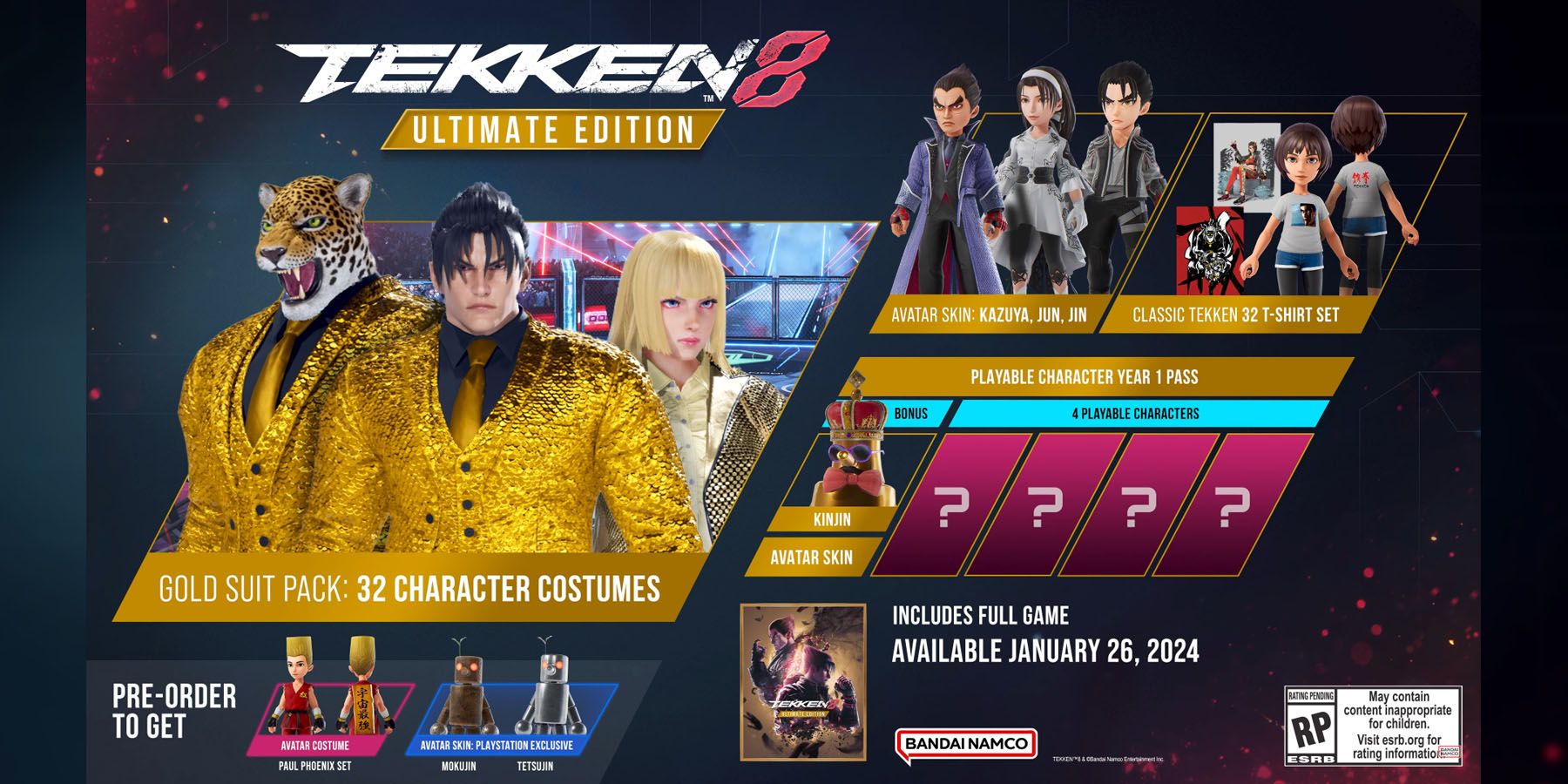 If the Collector's edition of Tekken 8 is similar to this but with