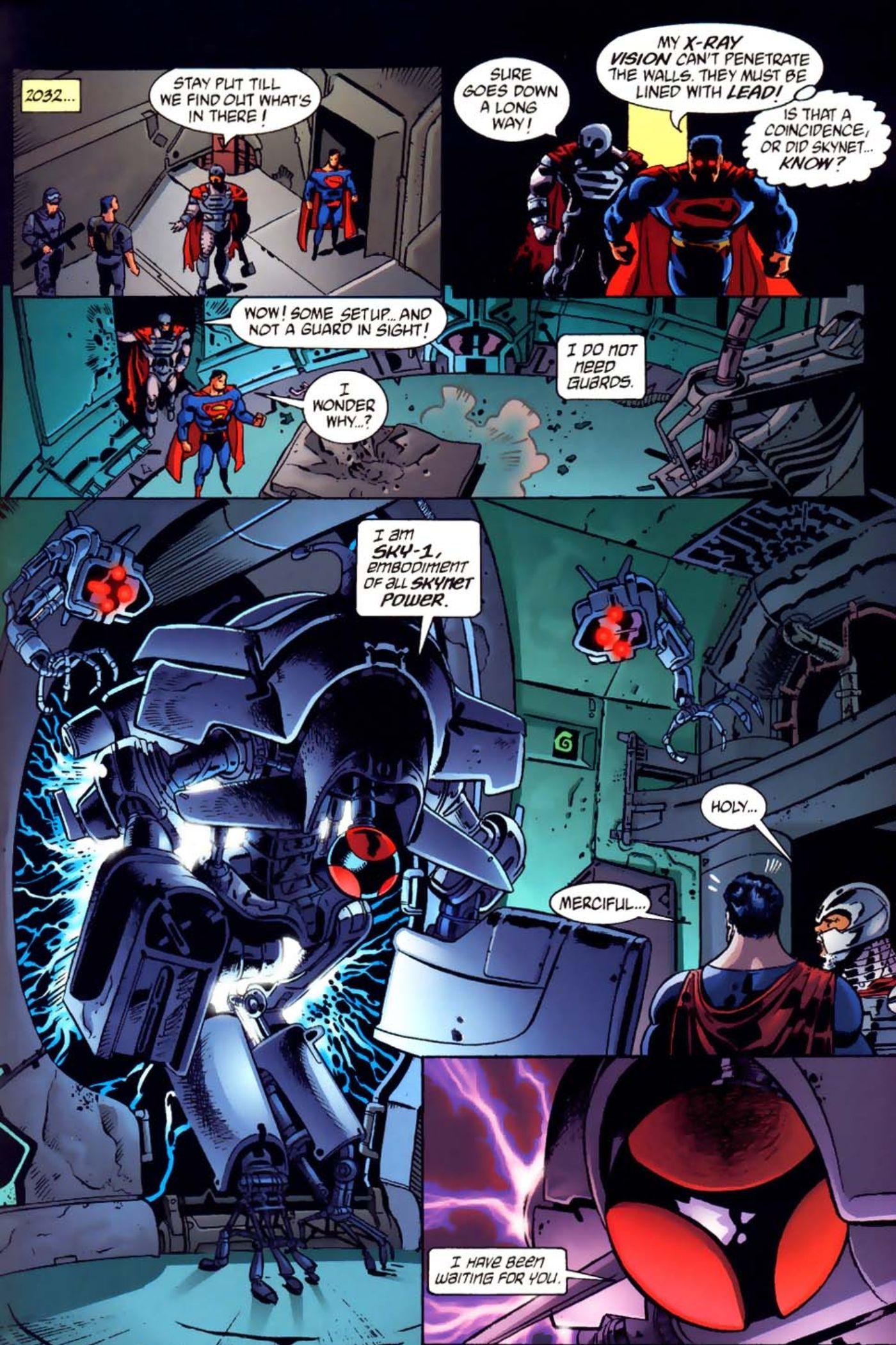 Terminator&rsquo;s Sky-1 meeting Superman.