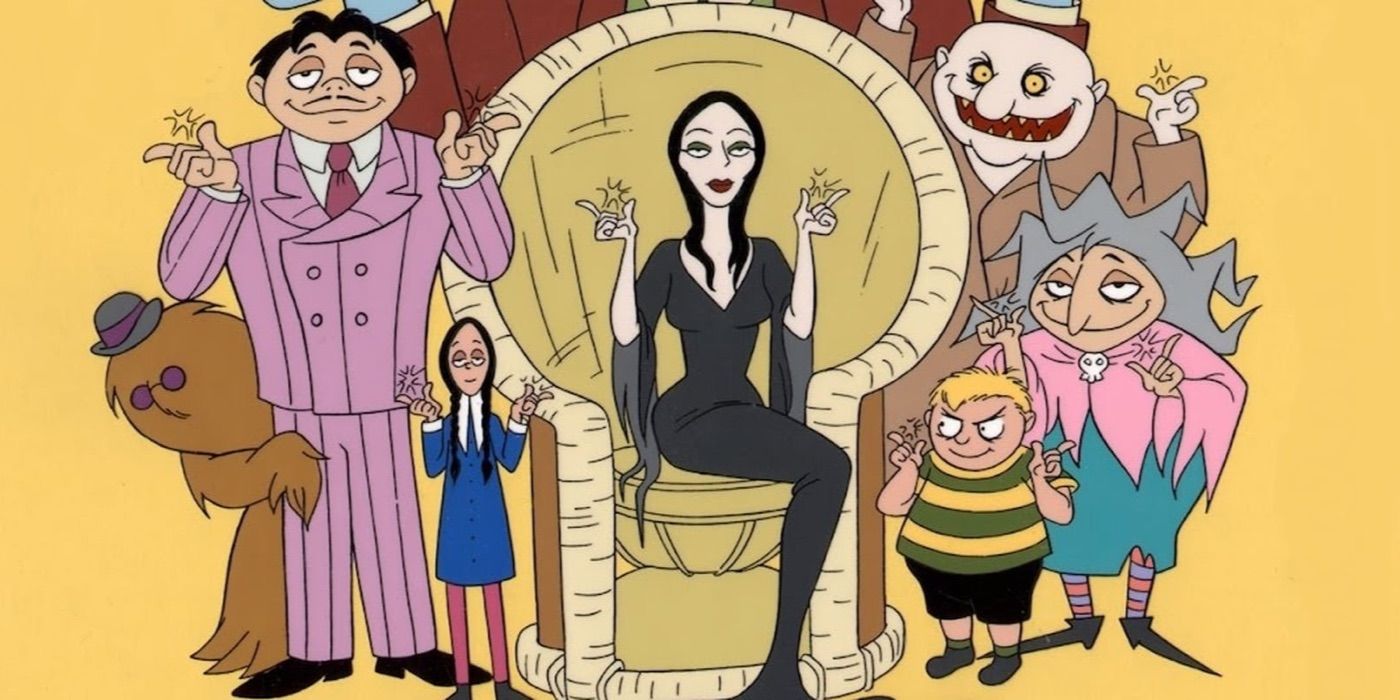 All Morticia Addams Family Costumes On Screen (& Which Is The Most