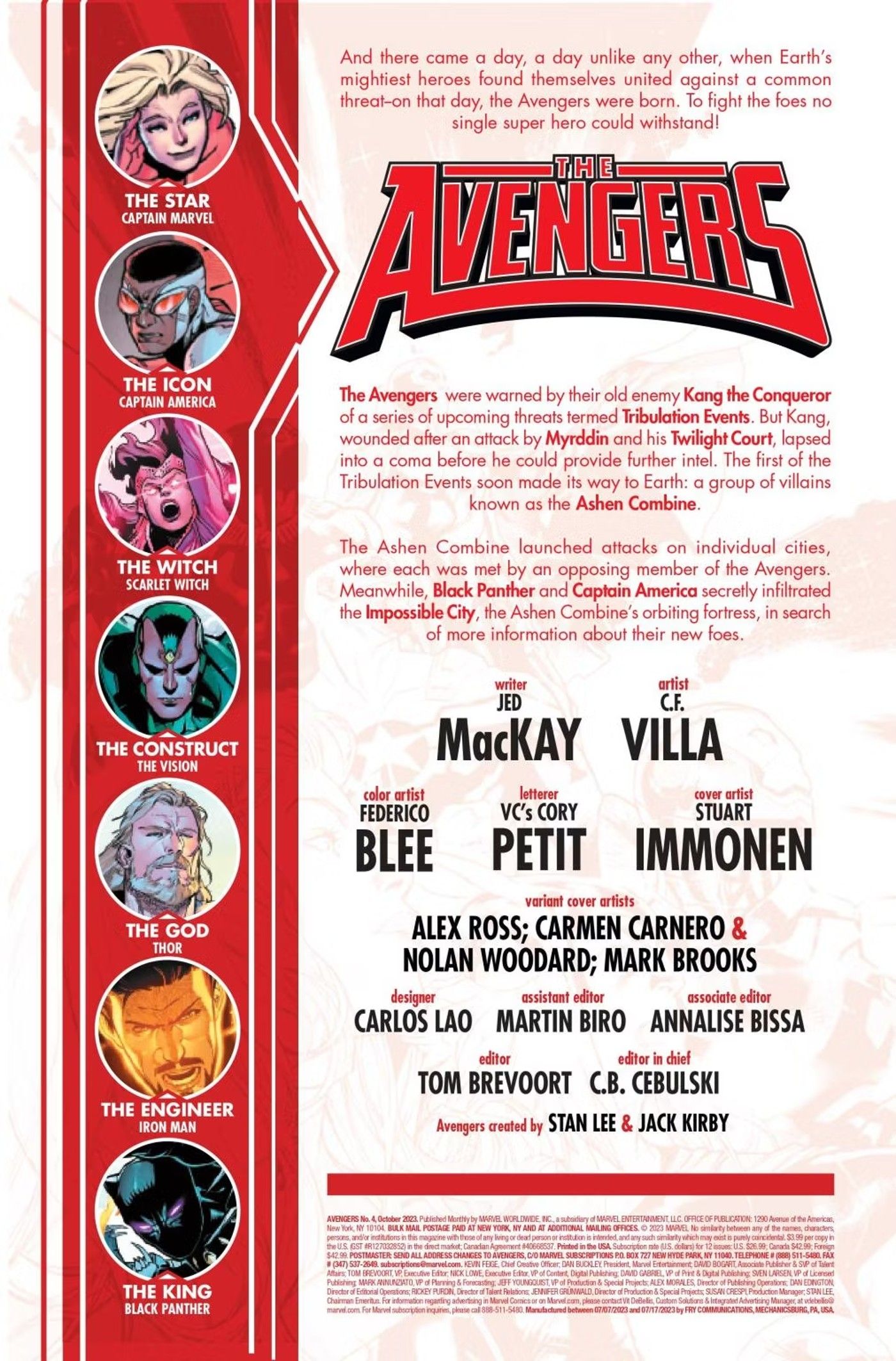 the avengers 4 credits