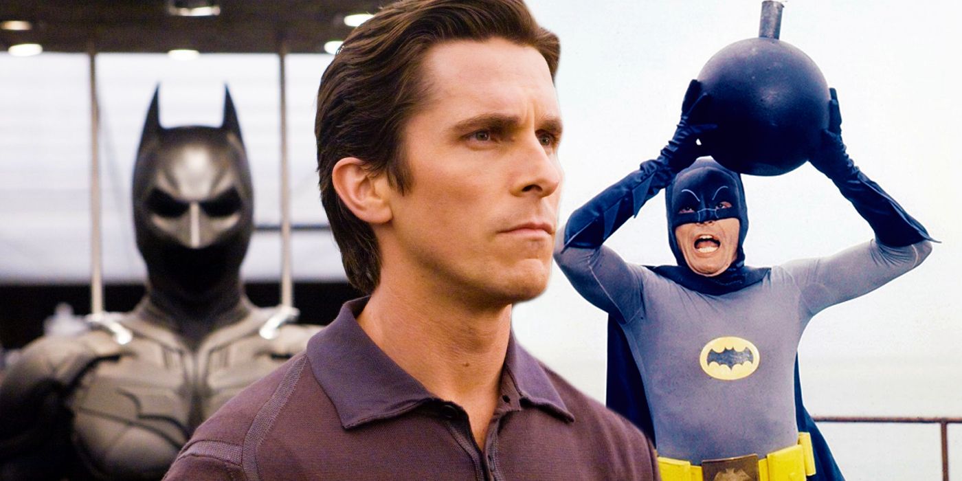 The Dark Knight Rises Batman The Movie Christian Bale Adam West