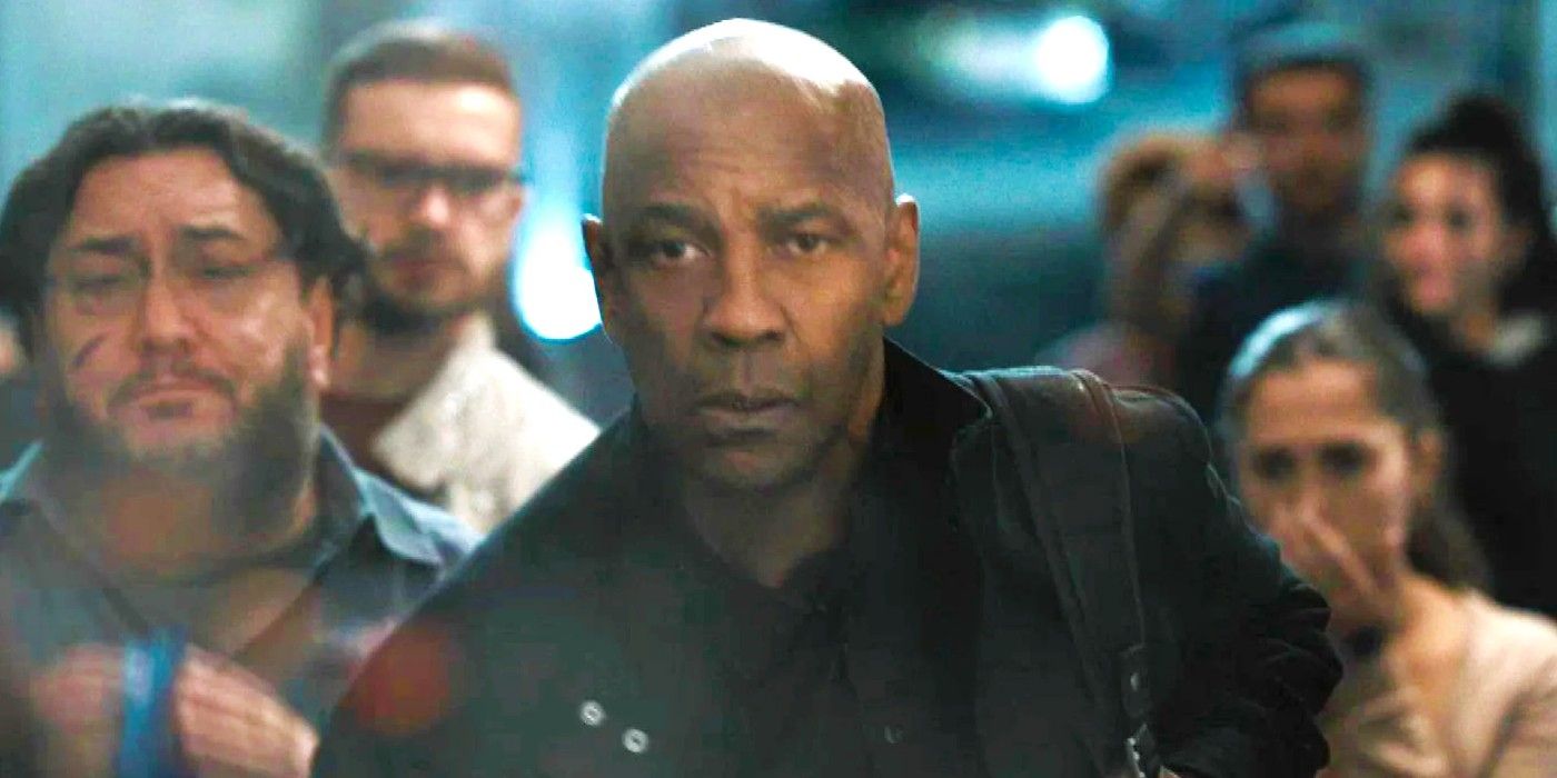 Denzel Washington as Robert McCall in The Equalizer 3