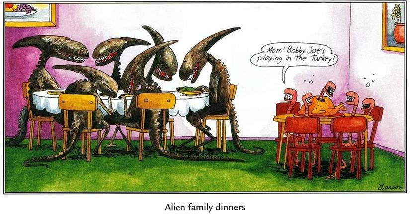 the far side alien