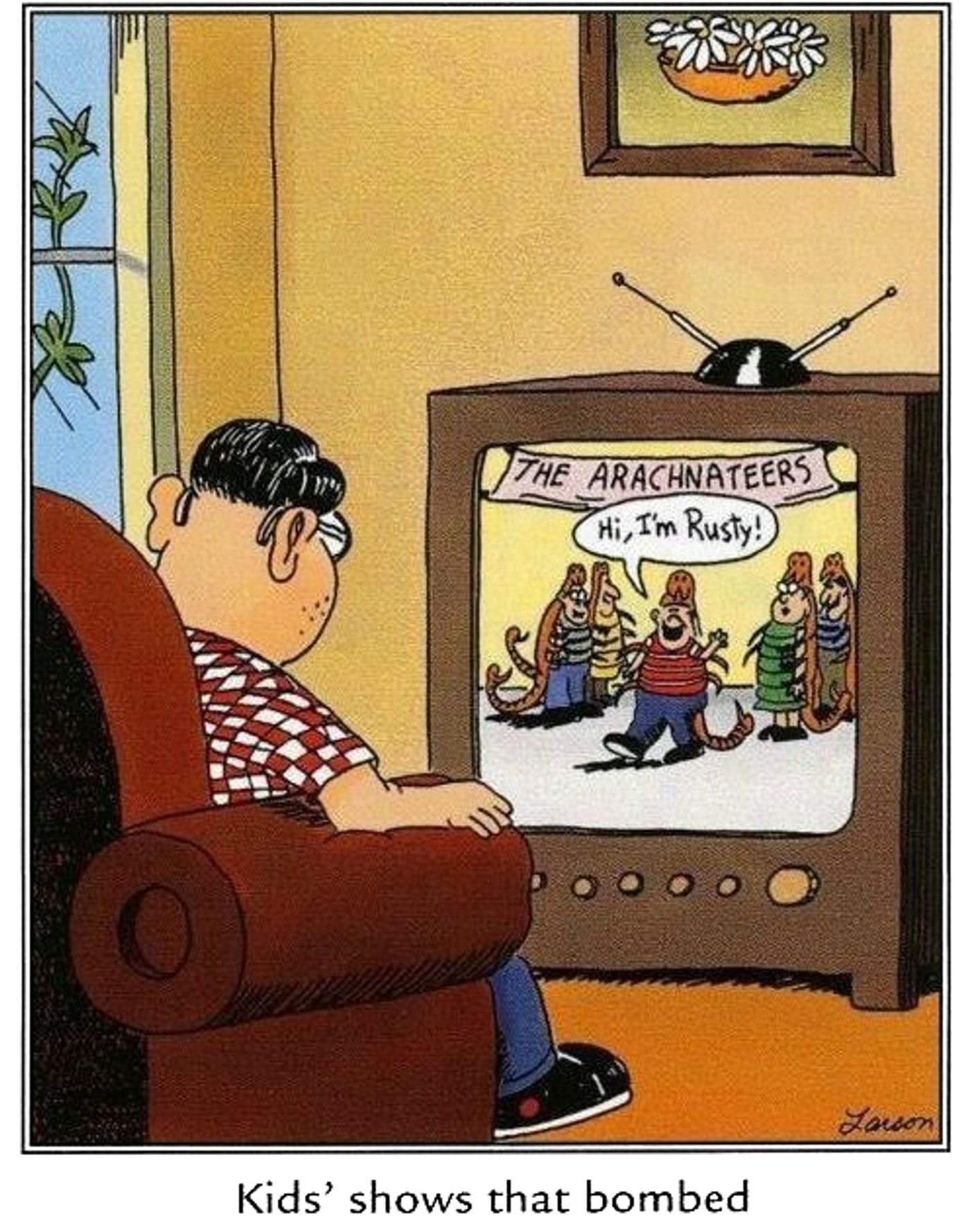 the far side arachnateers