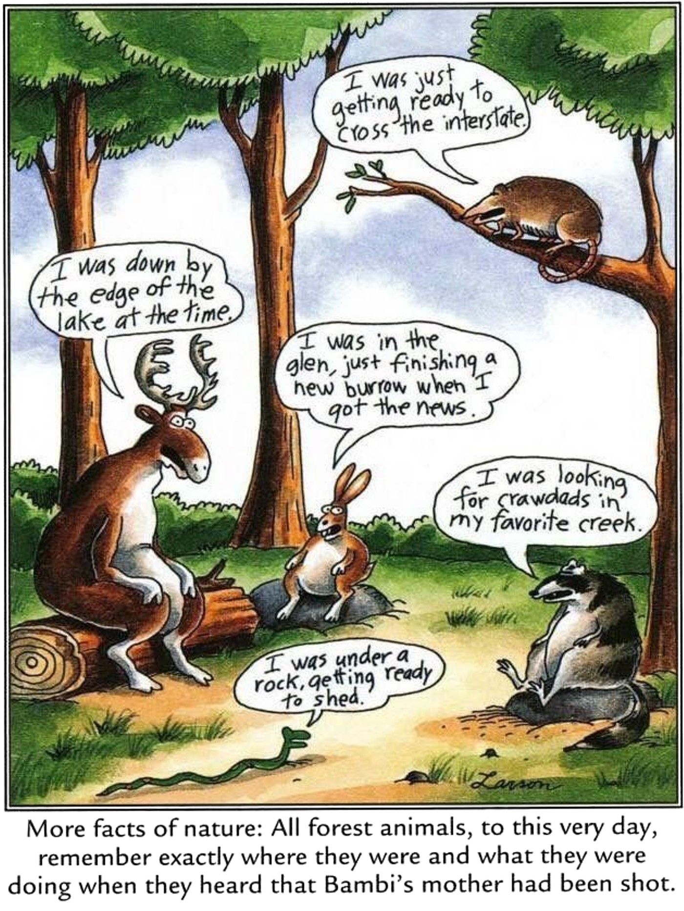 10 Funniest Far Side Comics That Make Fun of Disney