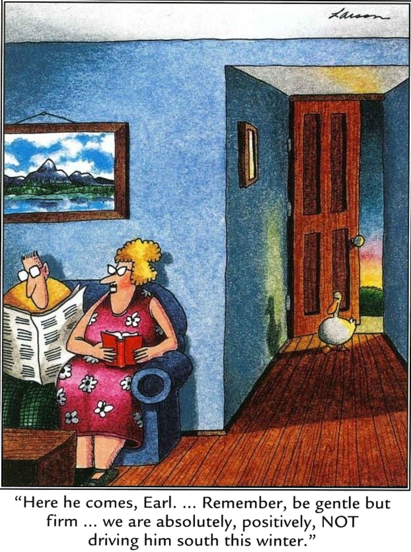 13 Funniest Far Side Comics That Prove It’s Obsessed with Ducks