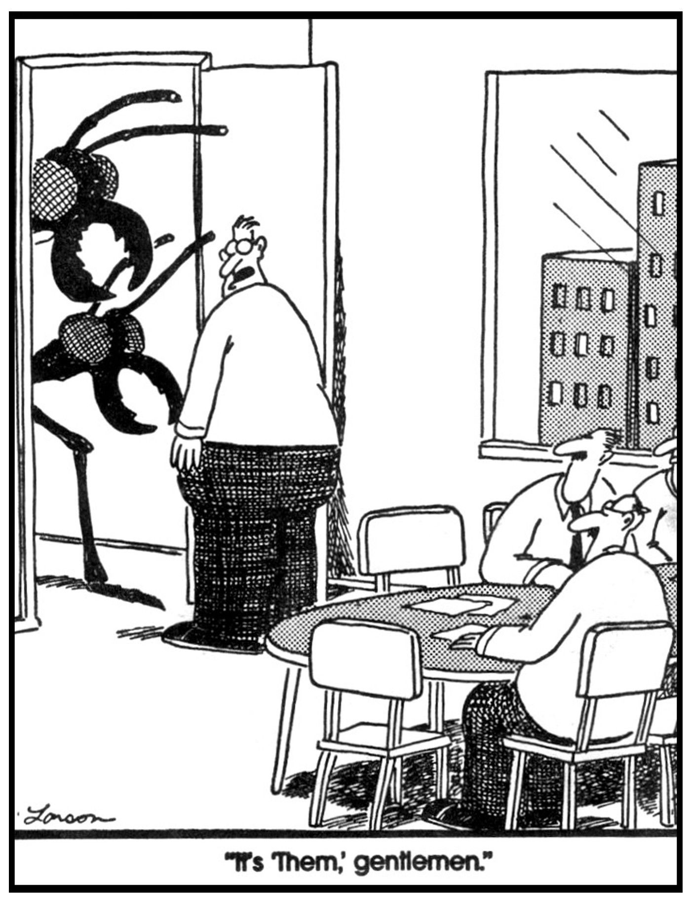 THE FAR SIDE THEM ANTS