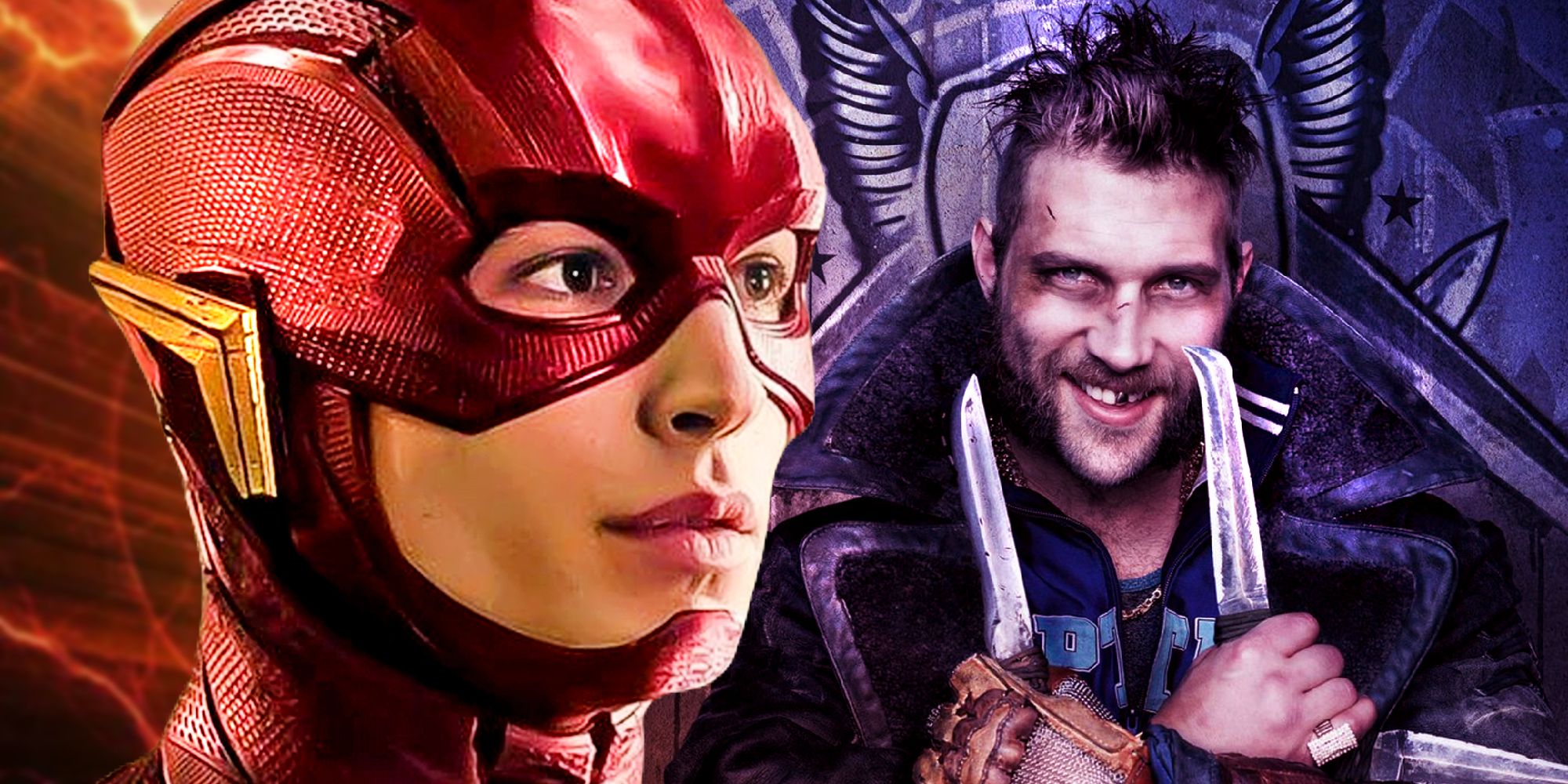 The Flash and Captain Boomerang in Suicide Squad 2016