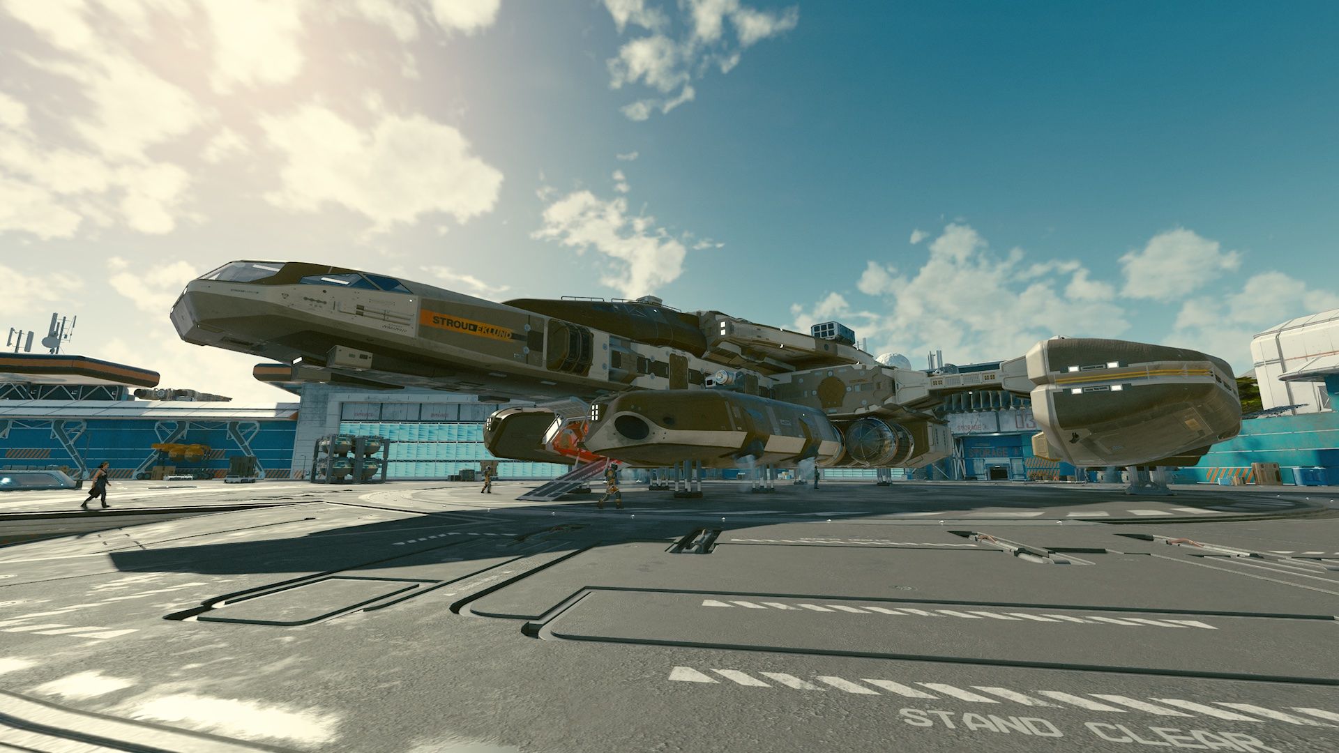 The Star Eagle Ship From Starfield