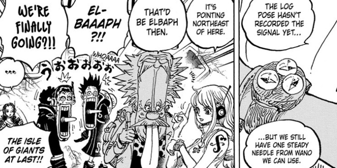 The Straw Hats are going to Elbaf