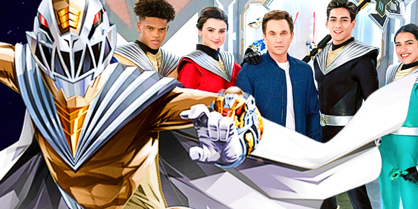 The Zenith Ranger and the Power Rangers Cosmic Fury cast