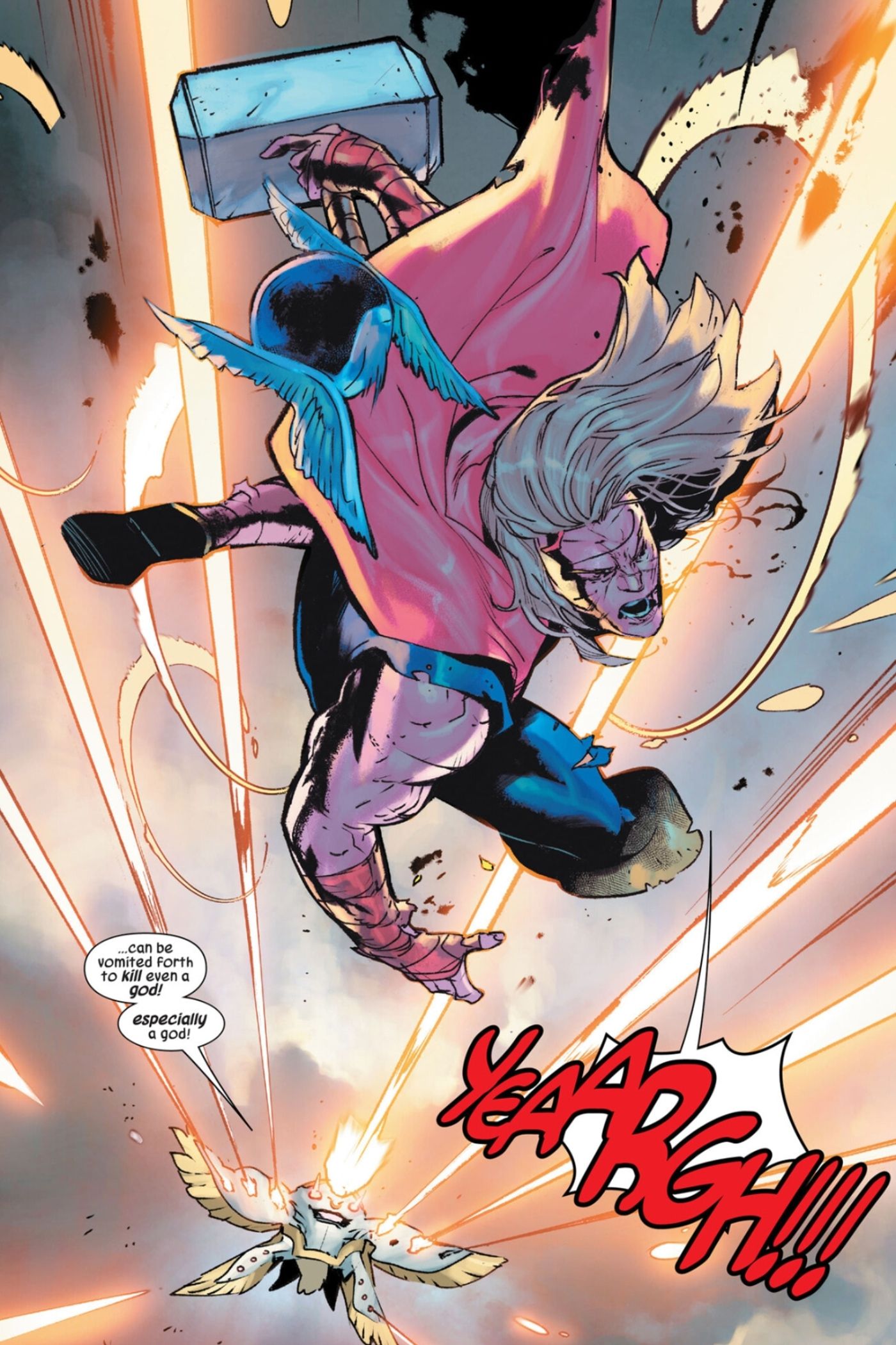 Thor beaten by Idol Alabaster.