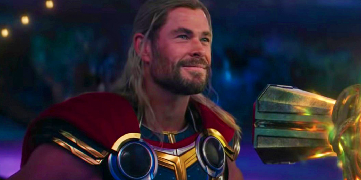 Thor in Thor Love and Thunder.