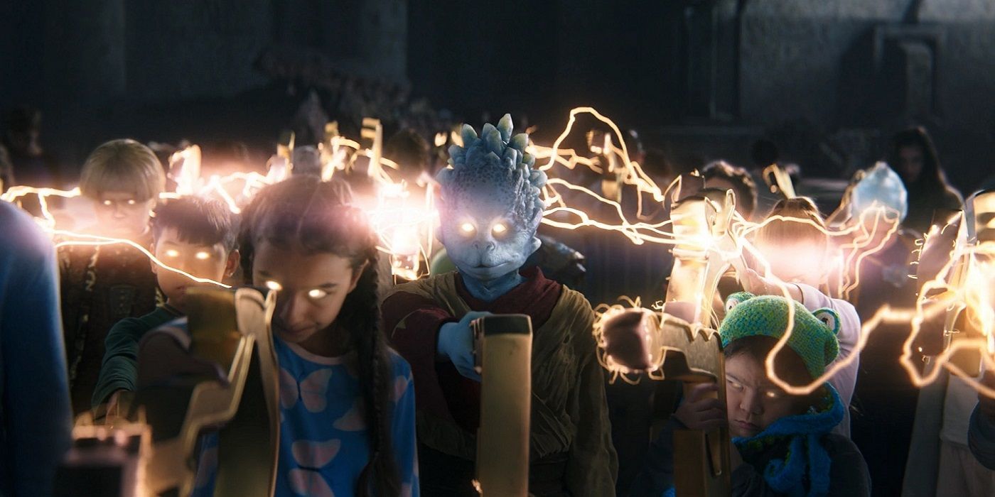 Asgardian children in Thor: Love and Thunder