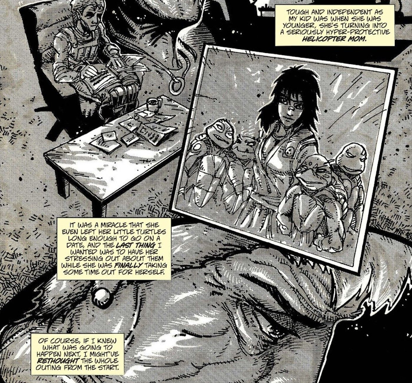 tmnt black and white lost day special
