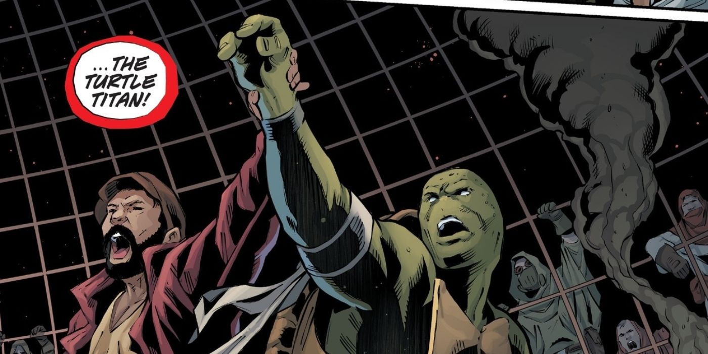 TMNT&rsquo;s Michelangelo becomes the Turtle Titan.