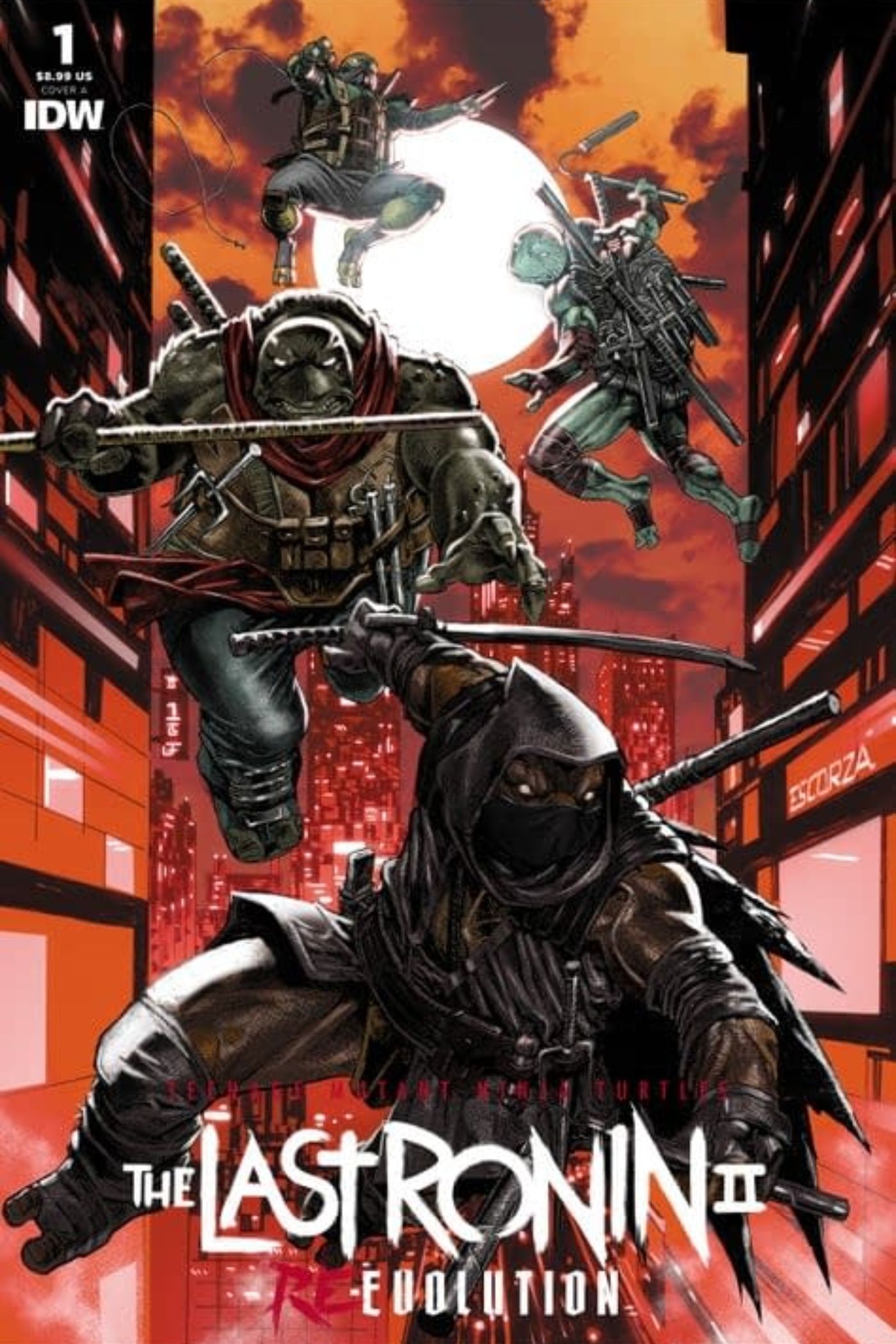TMNT Last Ronin II comic cover.