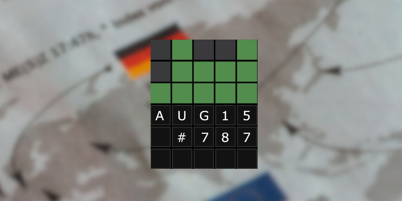 Today's Wordle Answer & Hints for August 15, 2023 (Puzzle 787)