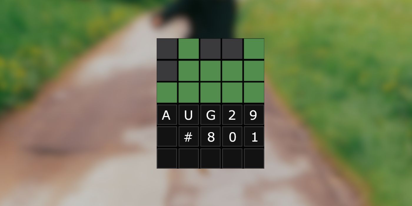 Today’s Wordle Answer & Hints for August 29, 2023 (Puzzle #801)