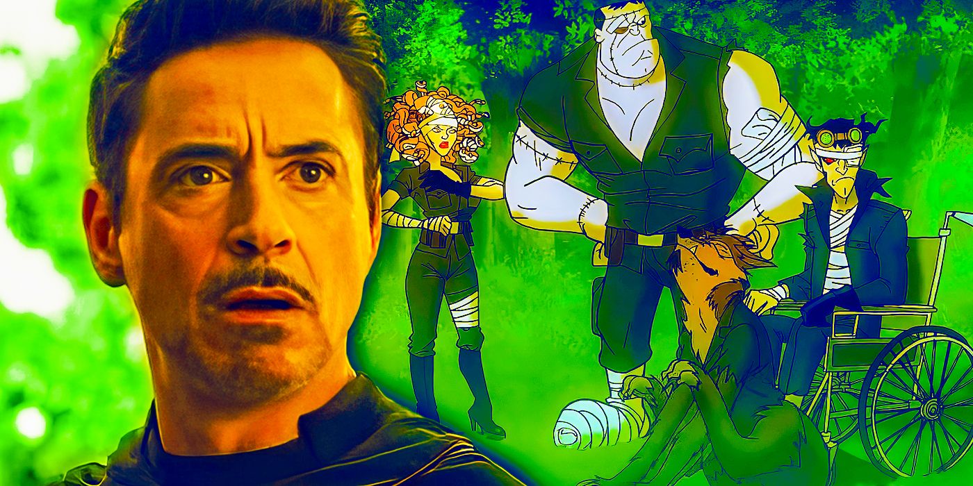 Tony Stark and DC Creature Commandos