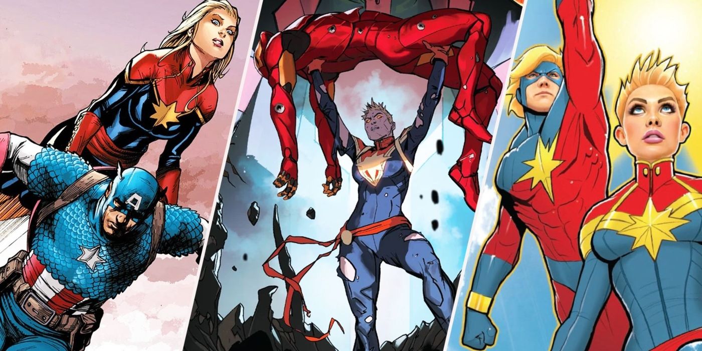 Captain Marvel vs. Captain Marvel: The Strange Tale of Two Dueling