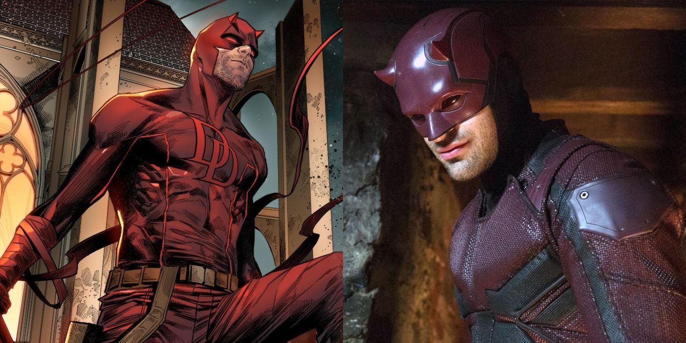 Marvel Comics vs MCU: Daredevil.