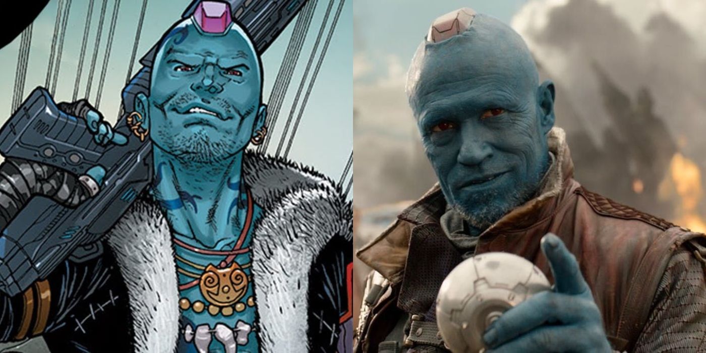 Marvel Comics vs MCU: Yondu.