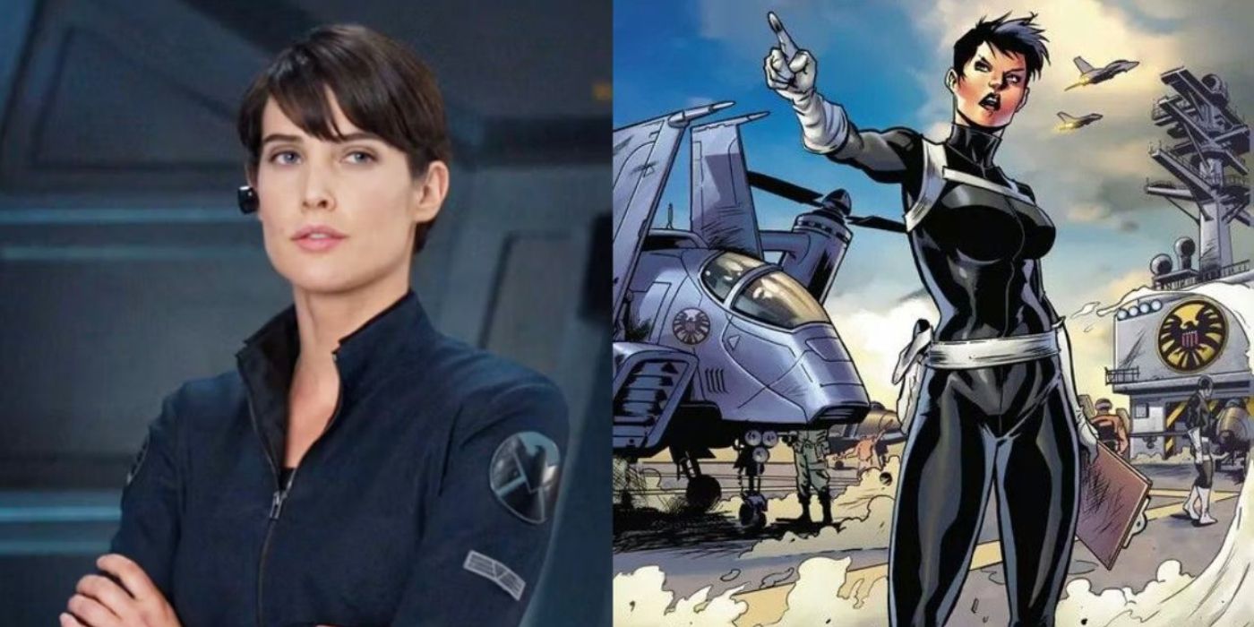 Maria Hill MCU vs Marvel Comics.