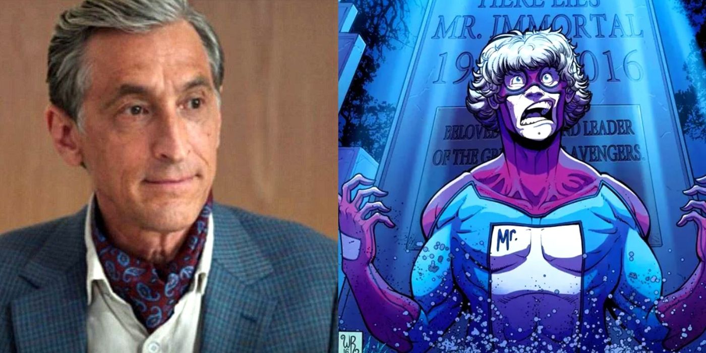 Mr. Immortal MCU vs Marvel Comics.