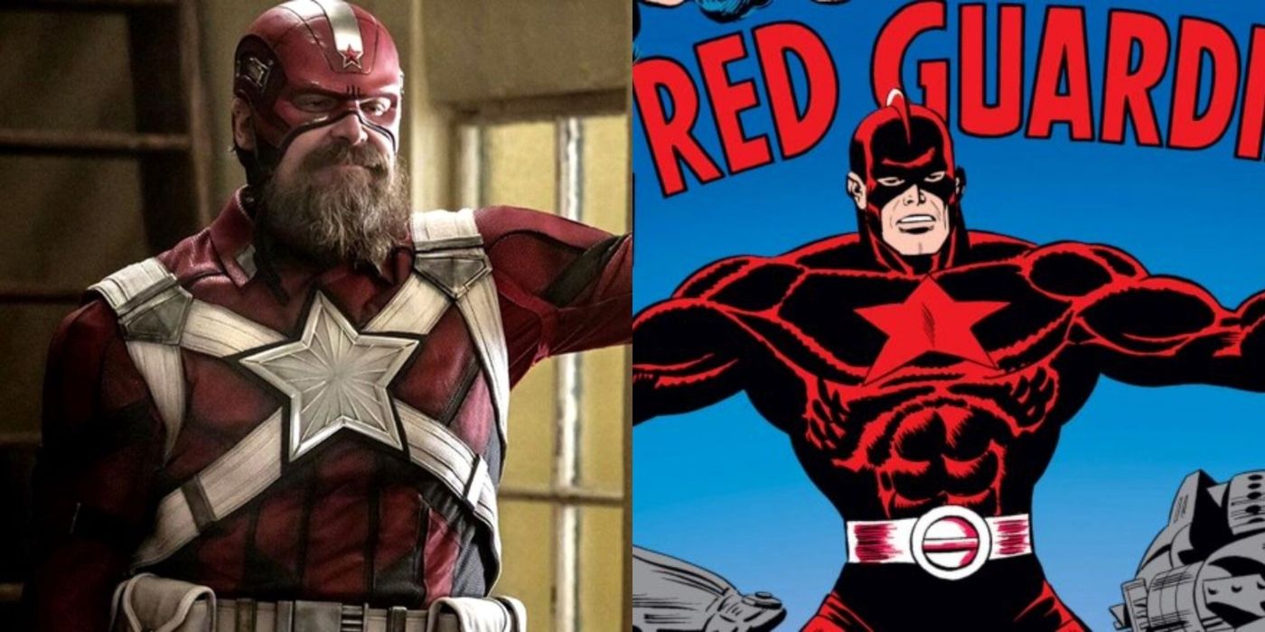 Red Guardian MCU vs Marvel Comics.
