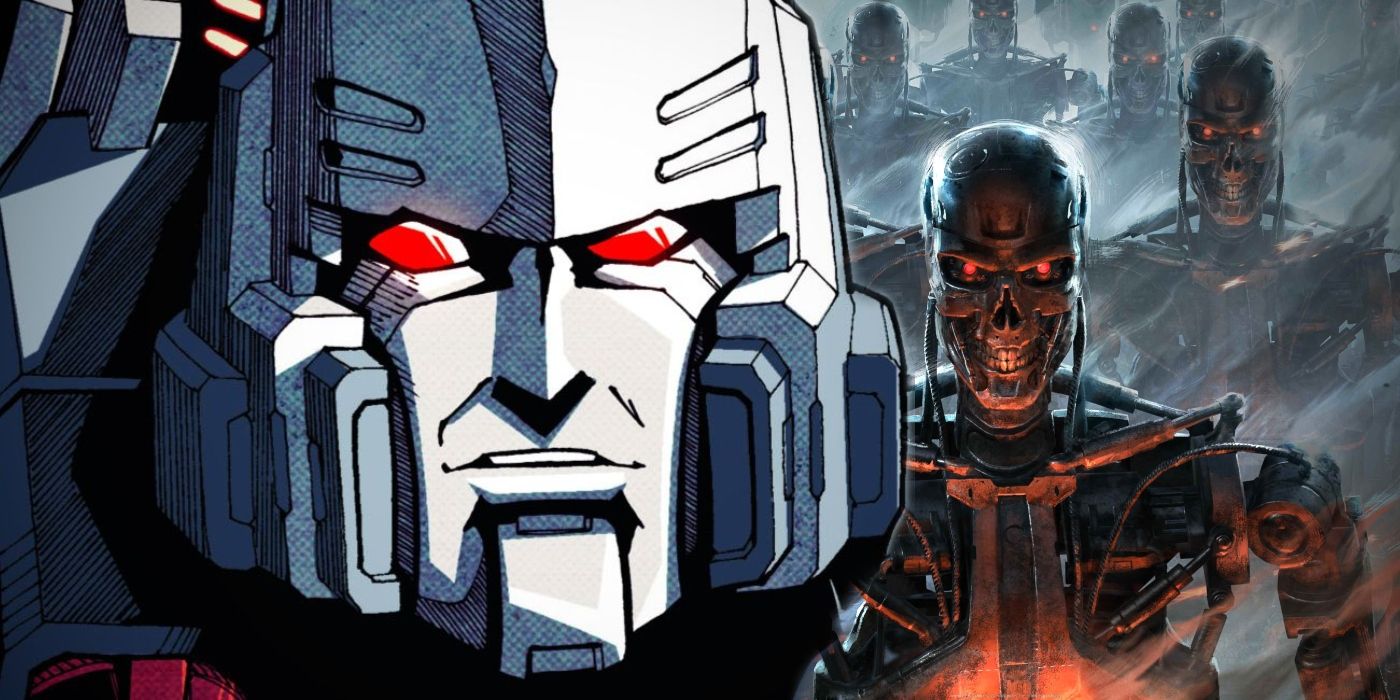 Transformers' Megatron with Terminators.