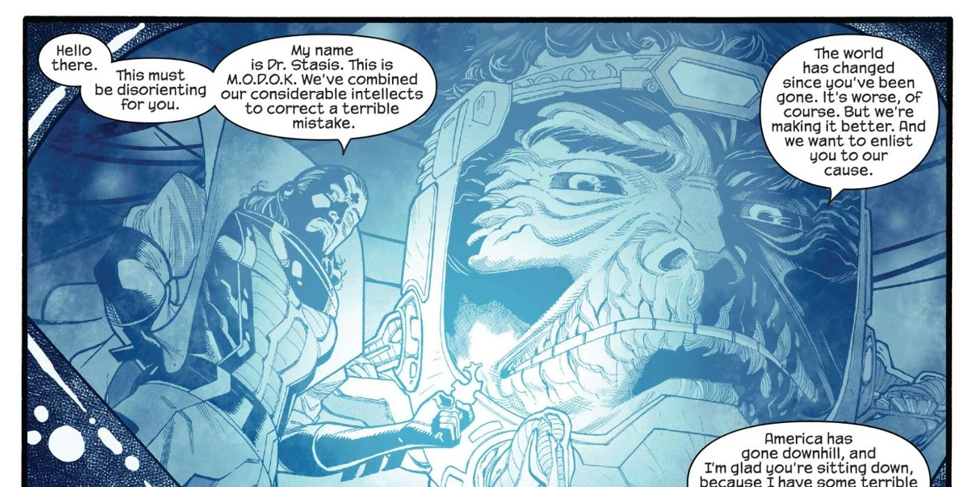 Uncanny Avengers #1 MODOK Doctor Stasis